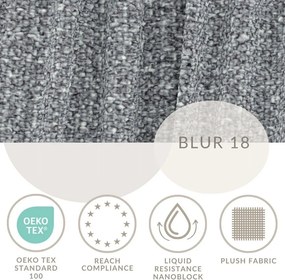 Pat matrimonial gri tapițat cu spațiu de depozitare cu somieră 160x200 cm Maumere – Maison de Rêve