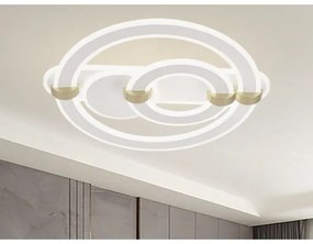 Plafonieră LED dimabilă, 120 W, 230 V, 3000–6500 K + telecomandă