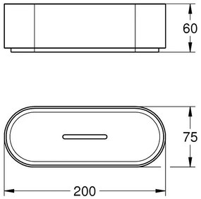 Grohe Selection Polita dus 20 cm