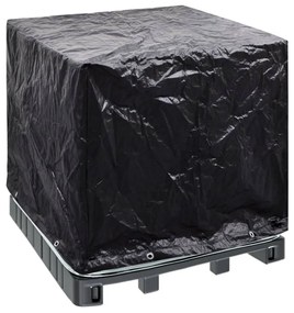 41644 vidaXL Husă pentru container IBC cu 8 ocheți, 116x100x120 cm