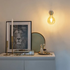 Aplică de perete inteligentă Art Deco aurie cu bec G95 WiFi - Facil