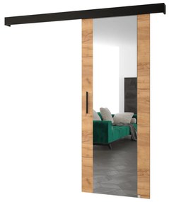 Uși culisante 70 cm Slavdro 2 (craft auriu + negru mat). 1108732
