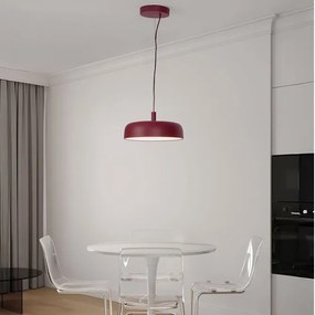 Lustra suspendata LED 3000K NOELIA bordeaux 40cm