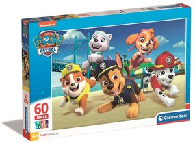 Patrula Cățelușilor Bridge Puzzle maxi 60 piese Clementoni