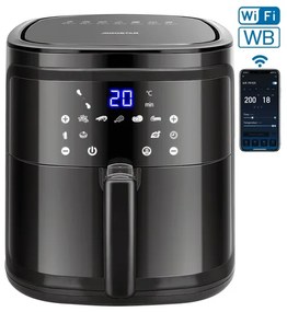Friteuză cu aer cald inteligentă 7l 1900W/230V/60min Wi-Fi Aigostar