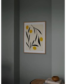 Poster 50x70 cm Lemon – Anna Mörner – The Poster Club