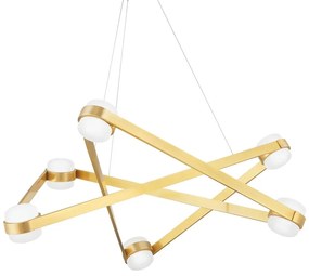 Lustra suspendata LED, design modern, ORBIT