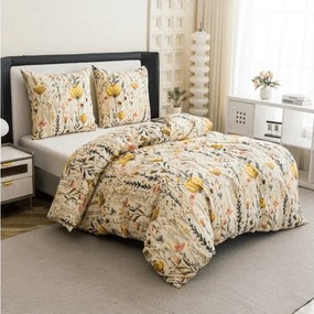 Lenjerie de pat din microfibra RIVEMA colorata Dimensiune lenjerie de pat: 2 buc 70 x 90 cm | 200 x 220 cm