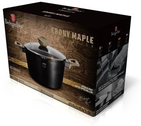 Oala cu capac pentru paste si orez 24 cm Ebony Maple Collection Berlinger Haus BH 1709