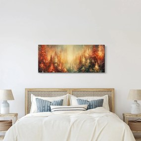 Tablou - Pictura de păduri (120x50 cm)