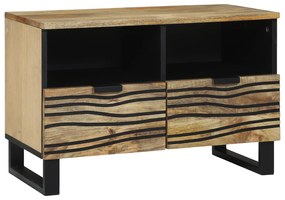 vidaXL Dulap TV - 70x33.5x46 cm, Lemn Masiv de Mango