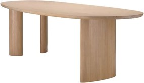 Masa dining moderna design LUX Lindner natur 259x109cm