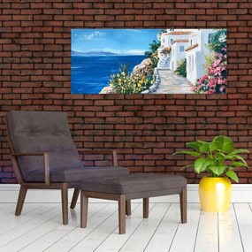 Tablou - Alee lângă mare (120x50 cm)