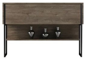 Comodă Luxe Walnut and Black