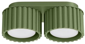 Sollux SL.1798 - Corp de iluminat tip spot AURA 2xGX53/10W/230V verde