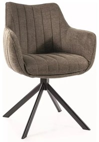 Scaun rotativ Azalia olive/negru Brego77