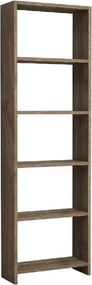 Biblioteca/etajera carti, Homs Design, nuc, 160 x 50 x 20 cm, PAL