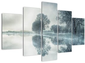 Tablou cu natura iarna (150x105 cm)