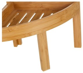 Suport etajat de colț Casa Selección Bamboo, bambus
