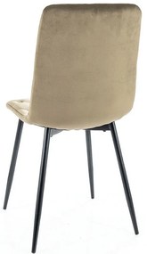 Scaun de bucaterie Jerry Velvet, măsline