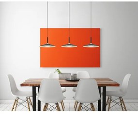 Globo LAMPONE 15635S-3 - Lustră LED suspendată pe cablu, 24W/230V, 4000K, neagră