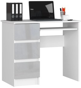 Masă PC Benicio  (lucios metalic) (S). 1069656