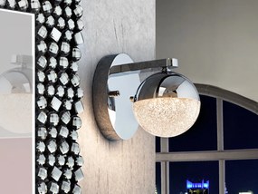 Aplica LED design modern Sphere crom SV-793168