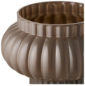 Vază maro din sticlă (înălțime 27 cm) Celia – House Nordic