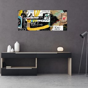 Tablou - Graffiti (120x50 cm)