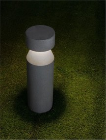 Stalp exterior din ciment IP65 LED Lua H-55,5cm