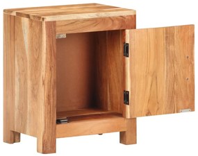 320474 vidaXL Noptieră, 40x30x50 cm, lemn masiv de acacia