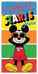 Disney Mickey Starts prosop de baie, prosop de plajă 70x137 cm (Uscare Rapidă)