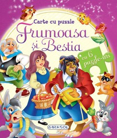 CARTE CU PUZZLE - FRUMOASA SI BESTIA - GIRASOL (978-606-024-145-4)