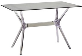 MASA POLIPROPILENA MALIBU - 120 cm / 80 cm - FUME