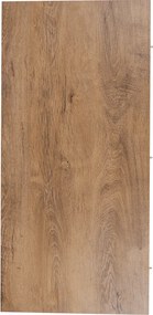Masă extensibilă pentru dining, stejar lefkas închis, 160-203x90 cm, MONTANA STW