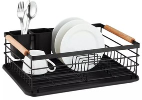 Suport pentru vase din oțel, negru KINGHoff KH-1728