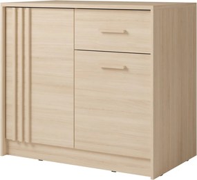 Comoda CANADA CY11, stejar riva, PAL laminat, 102x42x94 cm