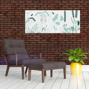 Tablou - Vector pajiște (120x50 cm)