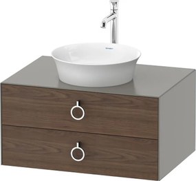 Duravit White Tulip dulap 80x55x40.8 cm sub chiuveta pe perete nucă WT499007792