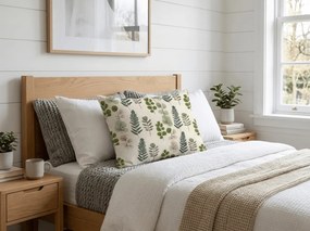 Husa pentru perna din microfibra SCANDI NATURE 50x70 cm, verde