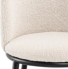 Set de 2 scaune LUX Filmore Boucle cream