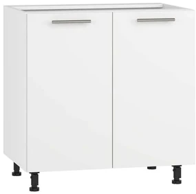 Dulap de jos Vento D-80/82, alb mat