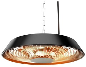 Încălzitor de plafon 1500 W, aluminiu, fără telecomandă, întrerupător, bec cu halogen, IP44 90-037