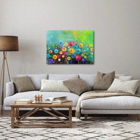 Tablou - Flori abstract (70x50 cm)