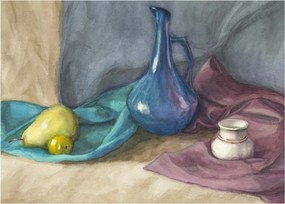 Tablou - Natură moartă pictată (70x50 cm)