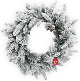 Coronita de Craciun Inzapezita 50 LED 60 cm