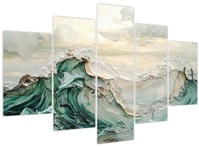 Tablou - Abstracție Marină 3D (150x105 cm)