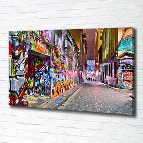 Tablouri tipărite pe pânză Graffiti colorat