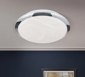 Plafoniera diametru 26cm, Rima chrome NU 9-310/26 chrom OR