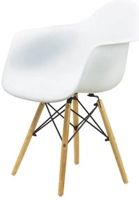 RESIGILAT - Scaun living BUC 240 alb